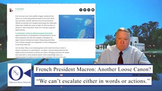 French President Macron: Another Loose Canon? | Dr. John Hnatio