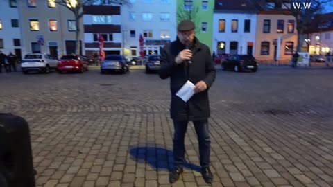 15.03.2023, fand auf dem Findorfer Markt die Friedenskundgebung der Bewegung „Bremen steht auf“