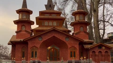 Masjid. A beautiful piece of Architecture of Kashmir