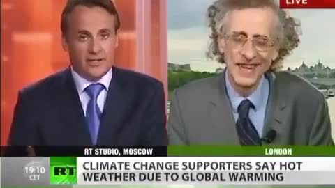 On 'climate change'. Ooops… this interview definitely didn’t go as planned…!