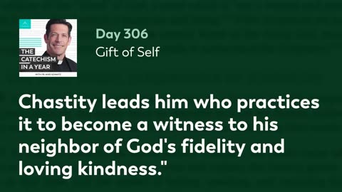 Day 306: Gift of Self — The Catechism in a Year (with Fr. Mike Schmitz)
