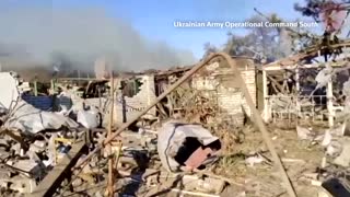Ukraine says Russian missiles hit Odesa coastal towns