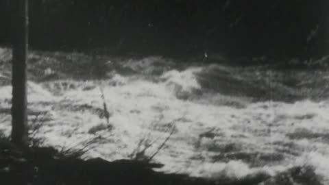 Panoramic View Of The Gorge Railroad (1900 Original Black & White Film)