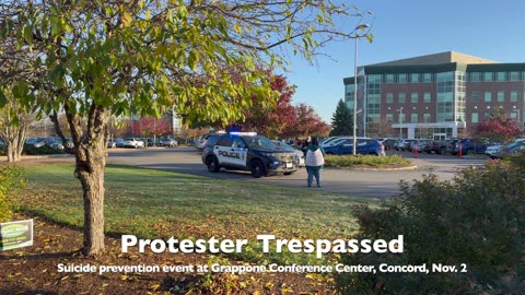 Suicide Prevention Activist Trespassed From Suicide Prevention Conference