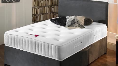 Double Divan Bed with Mattress - Ultimate Comfort and Style