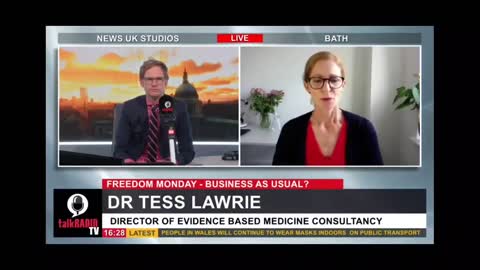 Doctor educates talk radio host on the vaccine and lockdowns
