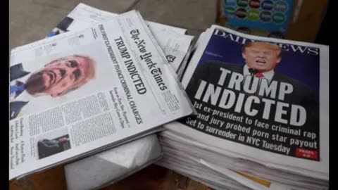 Live - Manhattan NY - Courthouse - Trump Indictment