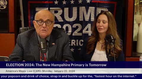 America's Mayor Live (E326): ELECTION 2024—The Eve of the New Hampshire Primary