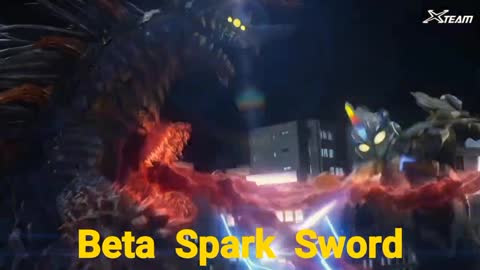 Ultraman X Beta Spark Armor All Technique