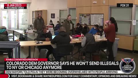 Colorado Governor Says He Won't Ship Illegals To NY And Chicago Anymore