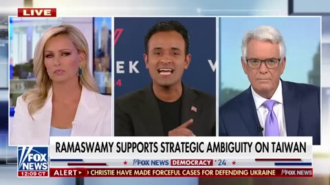 Vivek Ramaswamy makes bold 2024 prediction- 'I can win this election in a landslide'.__ fox news