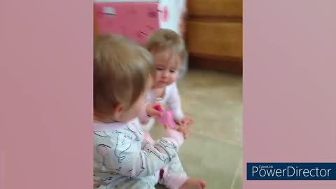 Twins funny baby videos
