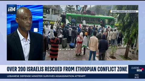2023-08-24: Israëli's verlaten hun huis om oorlog te voeren in hun geboorteland Ethiopië. Video 2