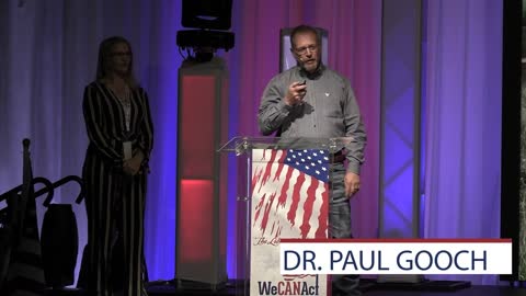 Dr. Paul Gooch at the WeCANact Liberty Conference 2021
