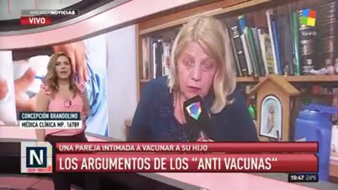 “El peligro de los anti-vacunas”: Chinda Brandolino deja en ridículo a la TV