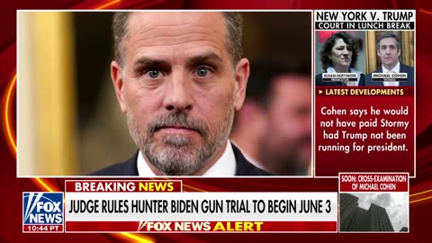 Hunter Biden gun trial to begin June 3 in Delaware Greg Gutfeld Show Fox News
