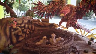 Check Out Eagle And Nest Craft In Zoo