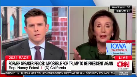 Pelosi: 'It's Impossible for Trump to Be President Again'