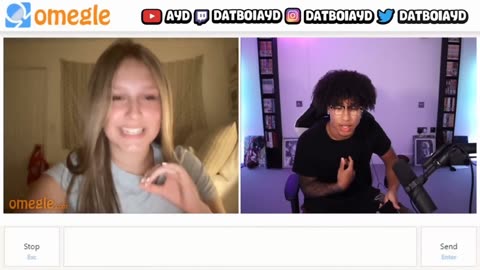 Boss rizz tries to rizz a pretty lady on live//Webcam video proof //real100%