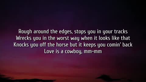 🔴 KELSEA BALLERINI - LOVE IS A COWBOY (LYRICS)