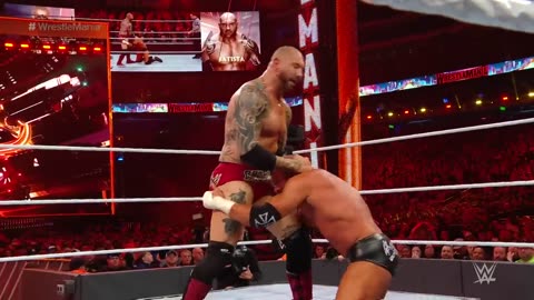 FULL MATCH — Triple H vs. Batista – Wow Thrill Non Stop Fight Barred Match: