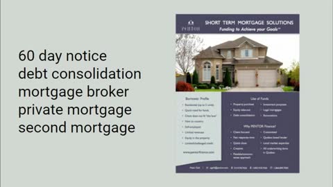 private mortgage