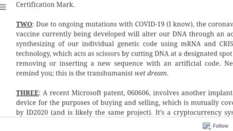 BILL GATES: Il vaccino covid19 cambierà il tuo DNA