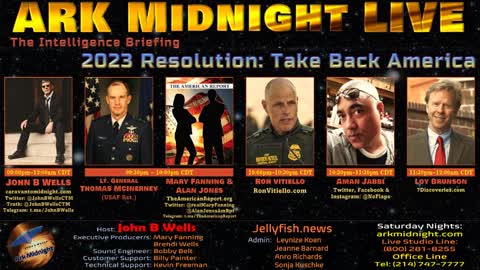 The Intelligence Briefing / 2023 Resolution: Take Back America - John B Wells LIVE