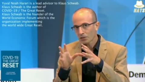Covid-19 Yuval Noah Harari Advises Klaus Schwab Will Monitor You 5/30/2022