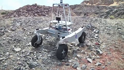 "Exploring Arid Frontiers: Rover Expedition in California Desert Prepares for Lunar Odyssey"