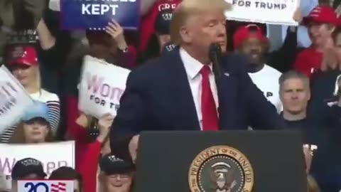 President Trump reading “The Snake” poem