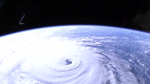 Hurricane Florence From Space on September 12