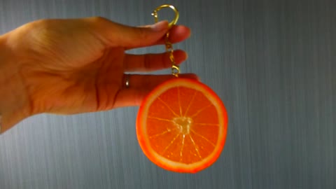 Cool Orange Japanese Key holder in Japan