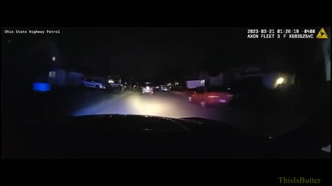 OSHP releases dash, body, and helicopter video of a pursuit driving through Polaris neighborhoods