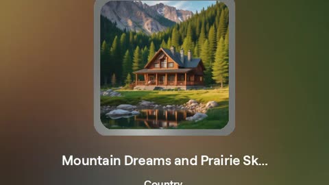 Mountain Dreams and Prairie Skies