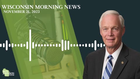 Sen. Johnson on Wisconsin Morning News 11.21.23