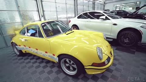 Vintage Porsche 911 RSR - Pai Carrera Decal Application_Cut