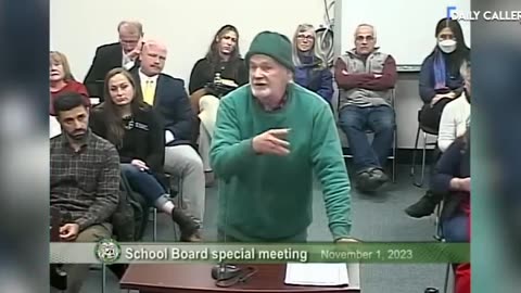 Based man calls all female school board fat commies.. One upset fat commie walked out. 🤷‍♂️