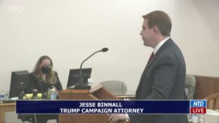 History, 2020 ELECTION, Trump legal team presents voter fraud evidence to Nevada judge (Dec. 3)