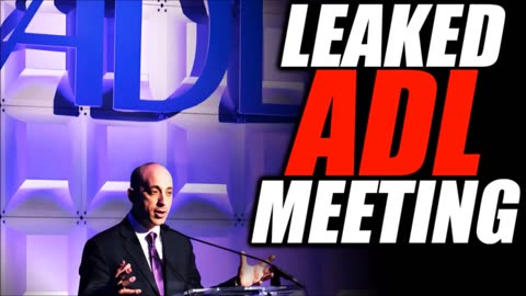 Leaked ADL Meeting Reveals Zionist Plan To Criminalize Anti-Jewish Dissent