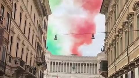 Frecce tricolori - beginning scene