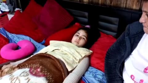 Buin | Estado inmóvil niña Raquel órdenes 9 años a causa vacuna sinovac