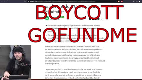 BOYCOTT GoFundMe