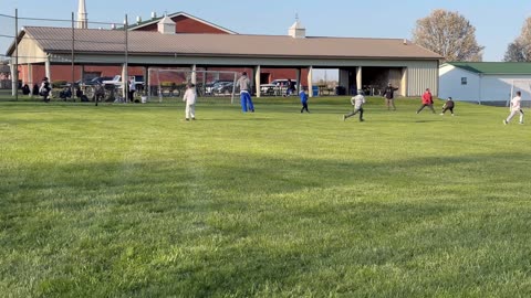 Baseball practice