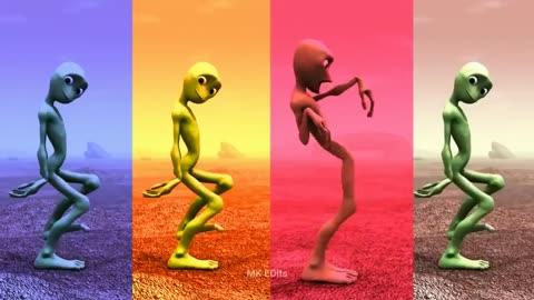 Alien dance VS Funny alien VS Dame tu cosita VS Funny alien dance VS Green alien dance VS Dance