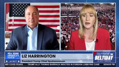 Liz harrington on Real America News 07/20/2021