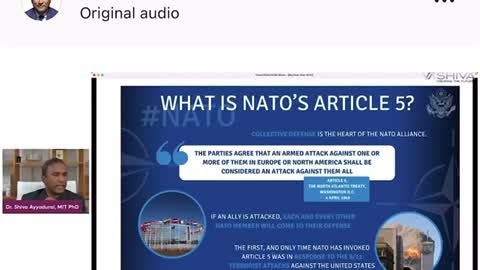 Dr Shiva What is NATO