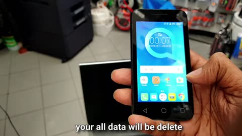 how do i bypass lock screen on alcatel 1E Using Hardreset