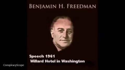 Benjamin H. Freedman's Full Speech