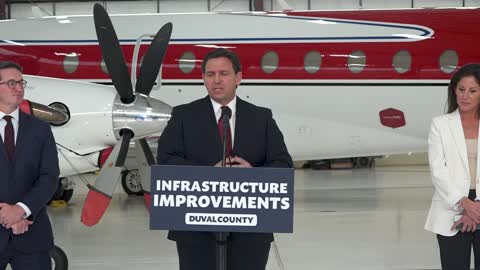 Gov. Ron DeSantis Responds to Reporter on Economic Support